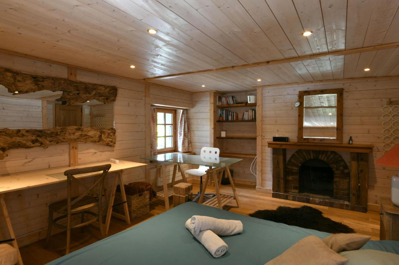 Le Vallorcin, Chalet Le Sizeray - Mont Blanc ヴァロルシーヌ エクステリア 写真