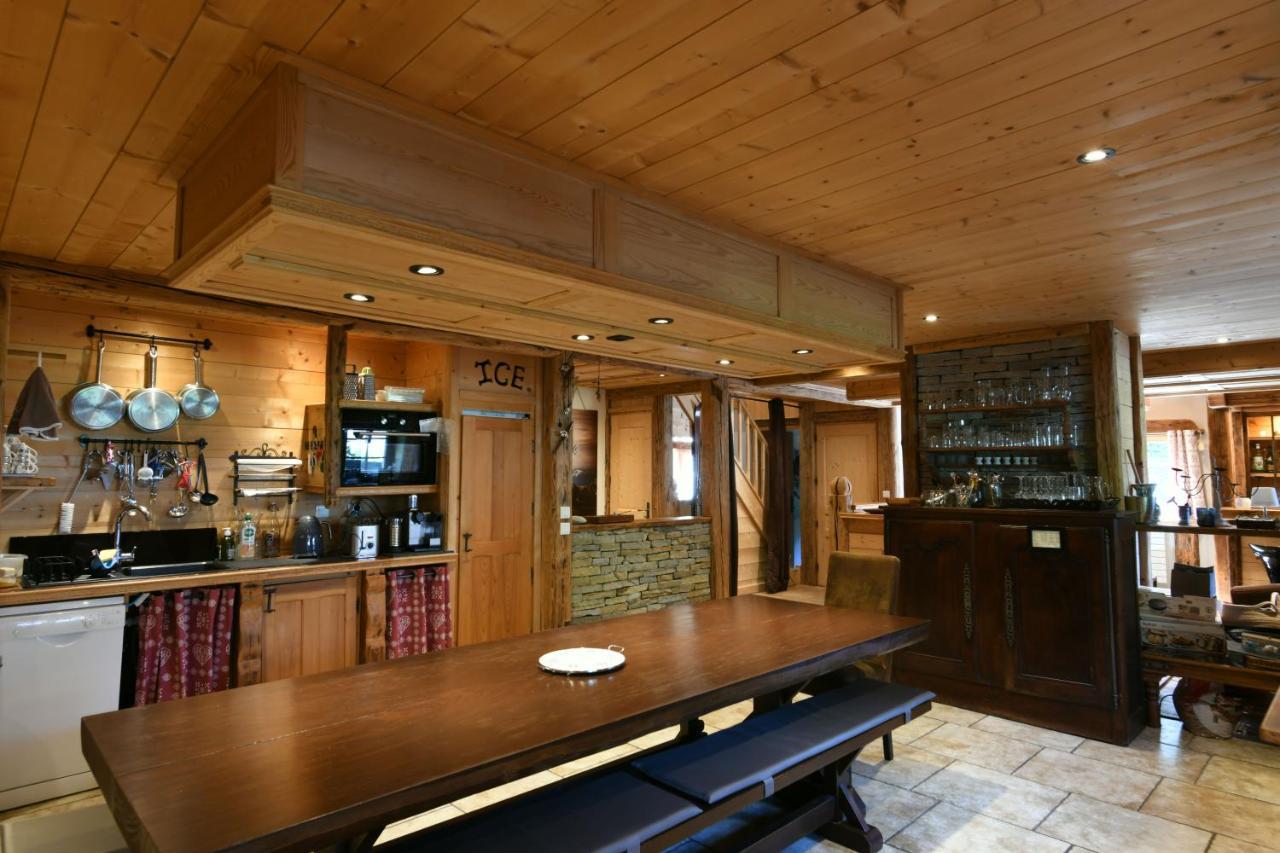 Le Vallorcin, Chalet Le Sizeray - Mont Blanc ヴァロルシーヌ エクステリア 写真