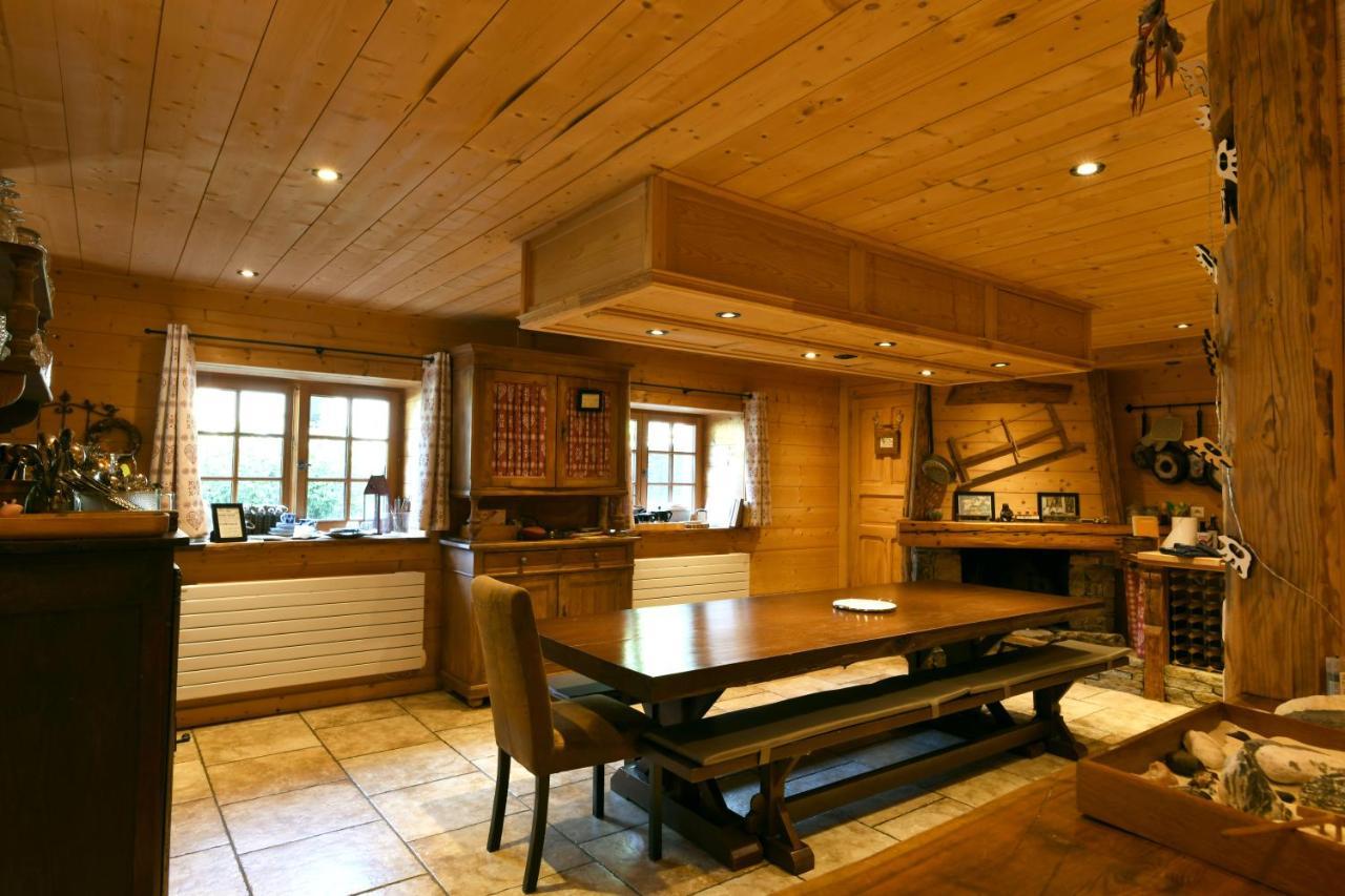 Le Vallorcin, Chalet Le Sizeray - Mont Blanc ヴァロルシーヌ エクステリア 写真