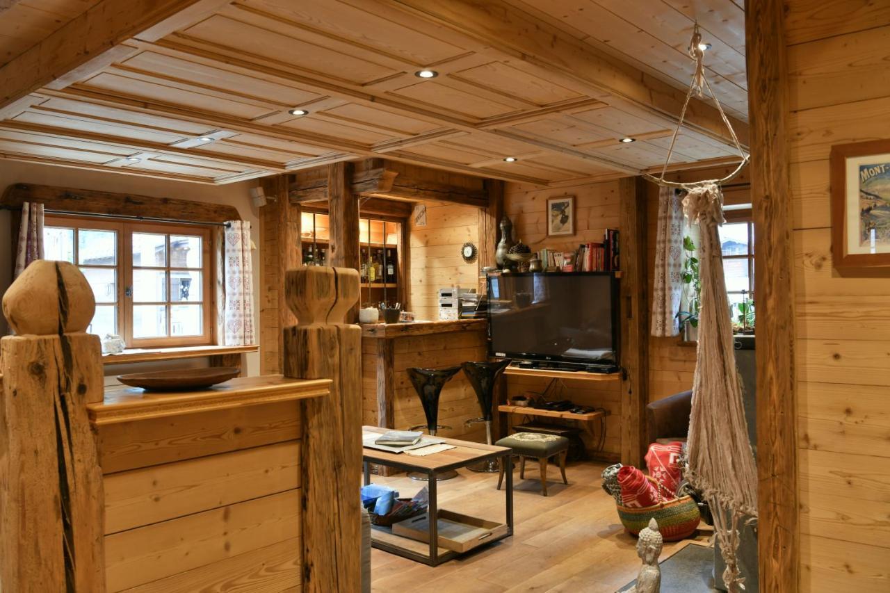 Le Vallorcin, Chalet Le Sizeray - Mont Blanc ヴァロルシーヌ エクステリア 写真