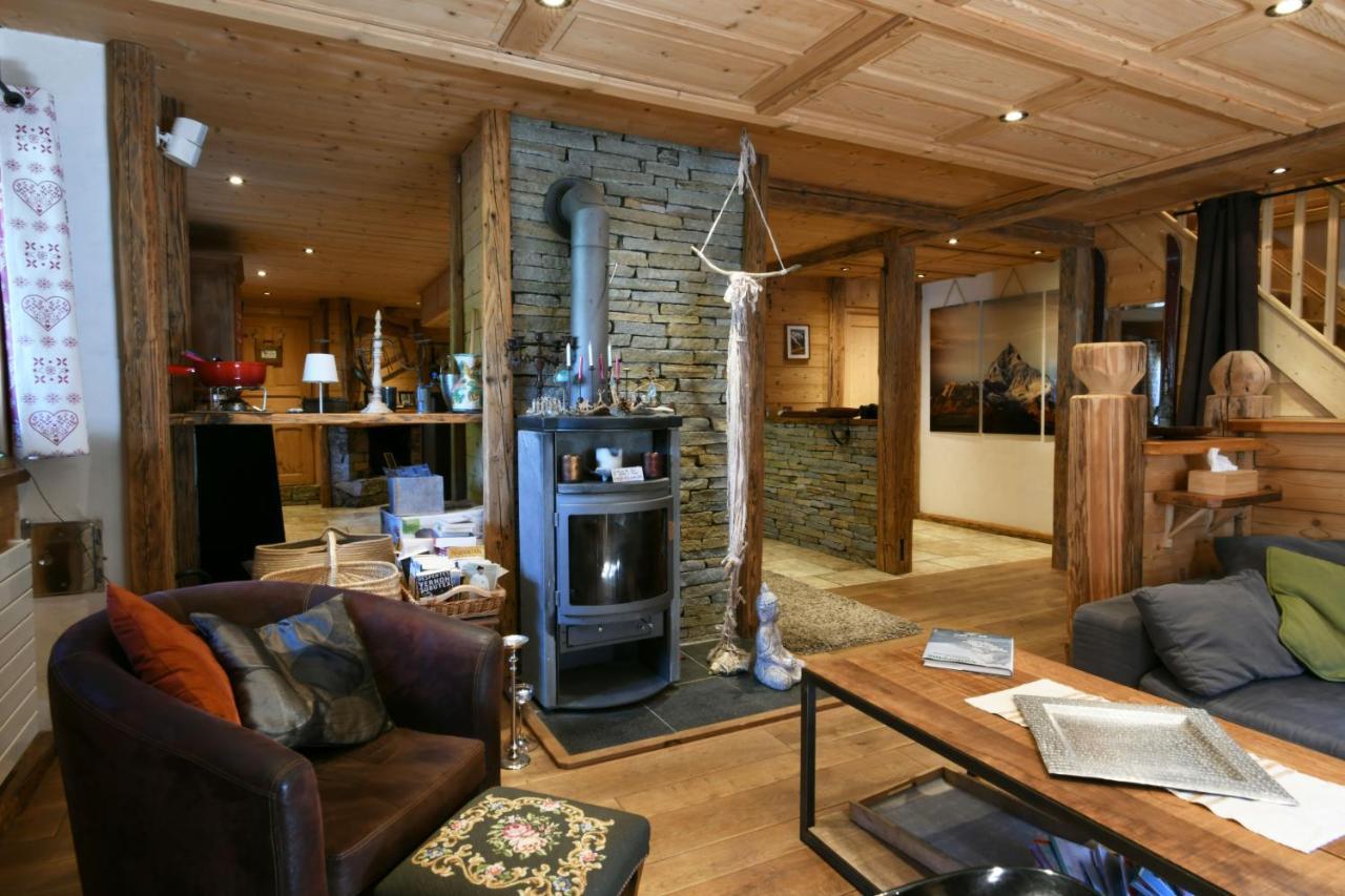 Le Vallorcin, Chalet Le Sizeray - Mont Blanc ヴァロルシーヌ エクステリア 写真