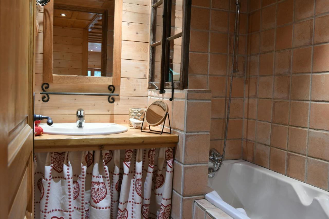 Le Vallorcin, Chalet Le Sizeray - Mont Blanc ヴァロルシーヌ エクステリア 写真