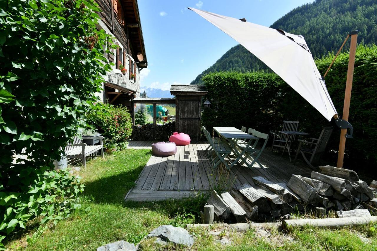 Le Vallorcin, Chalet Le Sizeray - Mont Blanc ヴァロルシーヌ エクステリア 写真