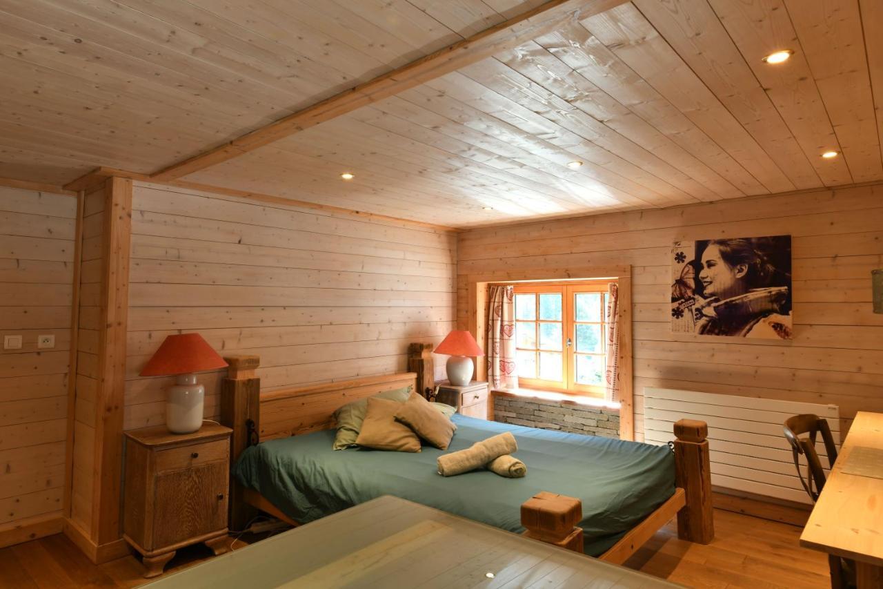 Le Vallorcin, Chalet Le Sizeray - Mont Blanc ヴァロルシーヌ エクステリア 写真